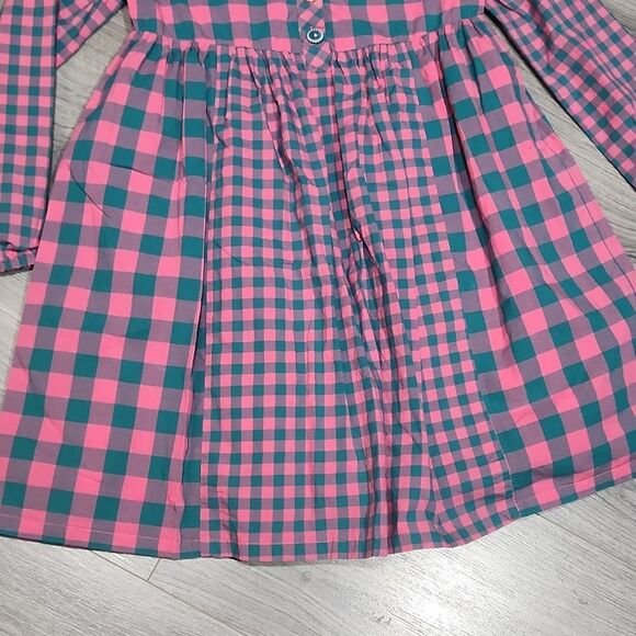 Matilda Jane EUC "Moments W/You" Plaid Dress - Picture 3 of 10